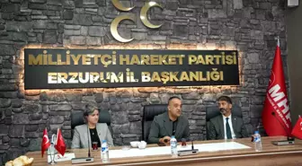 MHP Erzurum Muhtarlar Günü Kahvaltısı Düzenledi