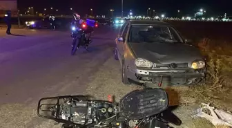 Karaman'da Motosiklet Kazasında Genç Sürücü Yaralandı