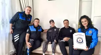 Erzincan'da Özel İhtiyaçlı Samet'in Polis Üniforması Hayali Gerçekleşti