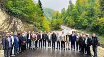 AK Parti Milletvekili Maviş, Çatak Köyü Grup Yolunu İnceledi