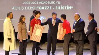 Adalet Bakanı Tunç'tan üniversite öğrencilerine: 'Gazze' dersi
