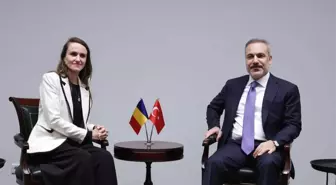 Dışişleri Bakanı Hakan Fidan Lüksemburg'da Romanya Dışişleri Bakanı ile Görüştü