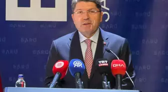 Adalet Bakanı Tunç: 'Gazze'de insanlık dramı yaşanıyor'