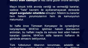 RAMS Başakşehir'den Hakemlere Sert Tepki