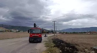 Bucak'ta Arazi Yangını Kontrol Altına Alındı