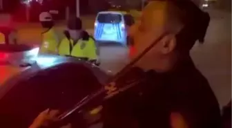 Karabük'te Trafik Denetiminde Sıra Dışı Anlar: Şoföre Ceza, Çalgıcılara Fasıl