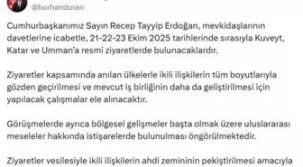 Cumhurbaşkanı Erdoğan, Kuveyt, Katar ve Umman'ı ziyaret edecek