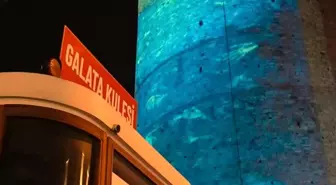 Emine Erdoğan'dan Galata Kulesi'nde 'Sıfır Atık' Paylaşımı