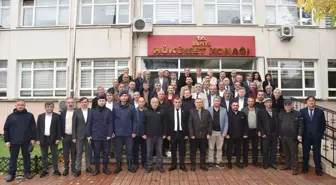 Giresun Valisi Serdengeçti muhtarlarla bir araya geldi