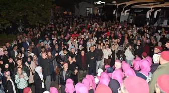 Isparta'dan 194 Umreci Kutsal Topraklara Uğurlandı