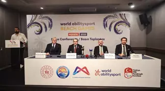 Mersin'de Dünya Bedensel Engelliler Plaj Oyunları Başlıyor
