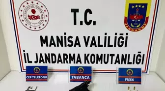 Manisa'da Ruhsatsız Tabanca ve Fişekle Yakalanan Şüpheliye Adli İşlem