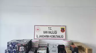 Başkale'de Gümrük Kaçağı Malzemeler Ele Geçirildi, Bir Gözaltı