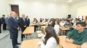 YÖK Başkanı Erol Özvar, Türkiye-Azerbaycan Üniversitesi'ni Ziyaret Etti