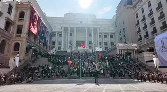 MGÜ'den Filistin İçin Anlamlı Açılış Töreni