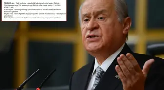 Bahçeli'den Anayasa'nın 66. maddesiyle ilgili tartışmalara sert tepki