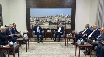 Bakan Fidan ve MİT Başkanı Kalın, Doha'da Hamas yetkilileriyle görüştü