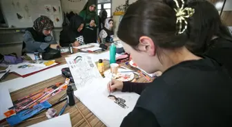 Bursa'da 'Zulmü Fırçala' Etkinliğiyle Filistin'e Destek