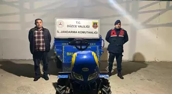 Düzce'de Çalınan Pat Pat Araç Bulundu, Şahıs Yakalandı