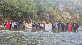 Şanlıurfa Doğaseverler, Zore Kanyonu'nda Yürüyüş Yaptı