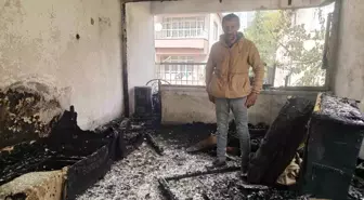 Kayseri'de Yangın Felaketi: Baba, 3 Çocuğu ile Yardım Bekliyor