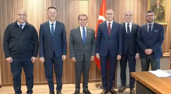 Galatasaray Başkanı Dursun Özbek ve Yönetim Kurulu Üyesi, Başsavcı Duman'ı Ziyaret Etti