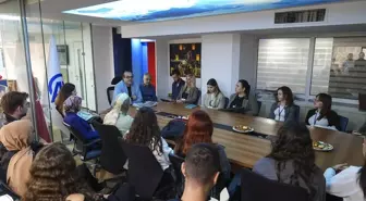 Erasmus+ Projesi ile Genç İletişimciler AA'yı Ziyaret Etti