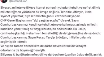 İletişim Başkanı Duran: Siyaset millete hizmet etmenin yoludur