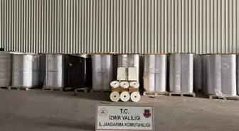 İzmir'de Kaçak Sigara Üretimine Baskın: Milyonlarca Malzeme Ele Geçirildi