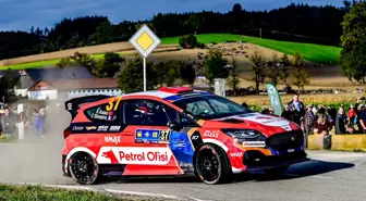 Kerem Kazaz Orta Avrupa Rallisi'nde İkincilikle Tarih Yazdı