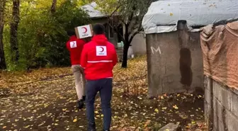 Türk Kızılay Derneği'nden Patnos'ta Yaşlılara ve Kimsesizlere Destek