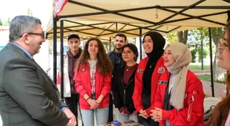 Rektör Kaplancıklı Öğrencilerle Buluştu