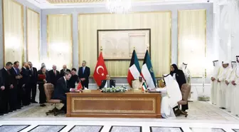 Türkiye ile Kuveyt arasında 4 anlaşma imzalandı