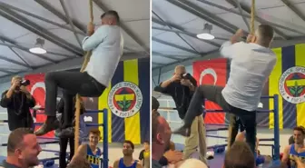 61 yaşındaki Sadettin Saran'dan gövde gösterisi
