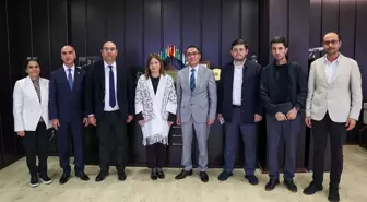 Özbekistan Alfraganus Üniversitesi Heyeti OMÜ'yü Ziyaret Etti