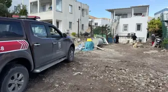 Bodrum'da Sağanak Yağış Hayatı Olumsuz Etkiledi