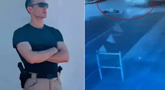 Edremit canisinin uzman çavuşu vurduğu anlar kamerada