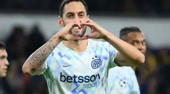 Hakan da boş geçmedi! Inter Galatasaray'ın rakibine deplasmanda gol oldu yağdı