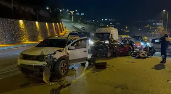 Karabük'te Zincirleme Trafik Kazası: 3 Yaralı