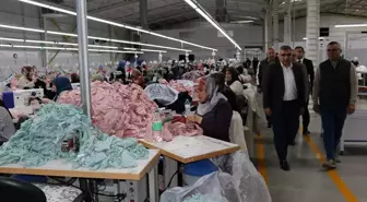 Merzifon Kaymakamı Karaaslan, OSB'yi Ziyaret Etti