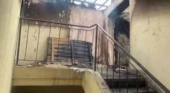 Yangın çıkan çatı katındaki dairede kadın cesedi bulundu