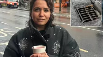 Londra'da kahvesini kanalizasyona döken Türk kadına 150 sterlin ceza