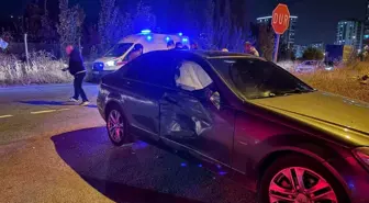 Kayseri'de Motosiklet ve Otomobil Çarpıştı: 4 Yaralı