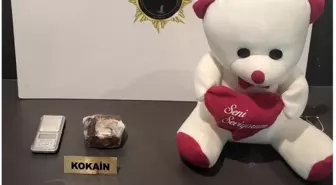 Samsun'da oyuncak ayıda gizlenmiş 150 gram kokain ele geçirildi