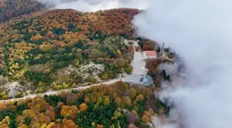 Uludağ'da Sonbahar Güzellikleri Dronla Görüntülendi