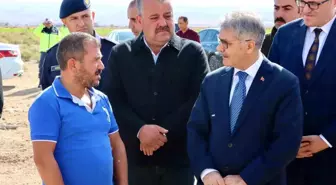 Niğde Valisi, yangında zarar gören üreticiye destek ziyareti gerçekleştirdi