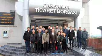 Çarşamba Ticaret Borsası İş Birliği İle Ekonomik Potansiyelini Artırmayı Hedefliyor
