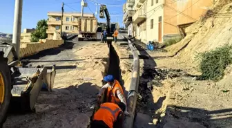 Mardin Artuklu'da Altyapı Çalışmaları Devam Ediyor