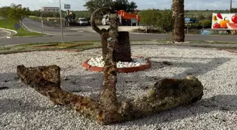 Geyikli'de 150-200 Yıllık Tarihi Çapa Bulundu