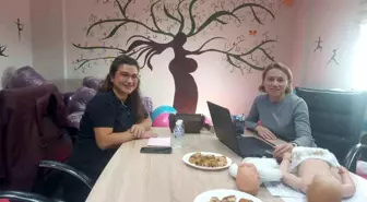 Düzce'de Gebe Okulu ve Bebek Akademisi Eğitimleri Devam Ediyor